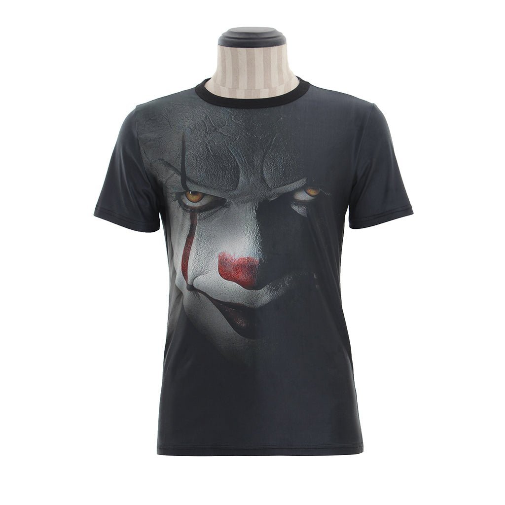Pennywise the Clown Cosplay Costume T-Shirt - It: Chapter One Official Merch-Astricos