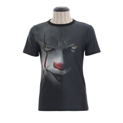 Pennywise the Clown Cosplay Costume T-Shirt - It: Chapter One Official Merch-Astricos