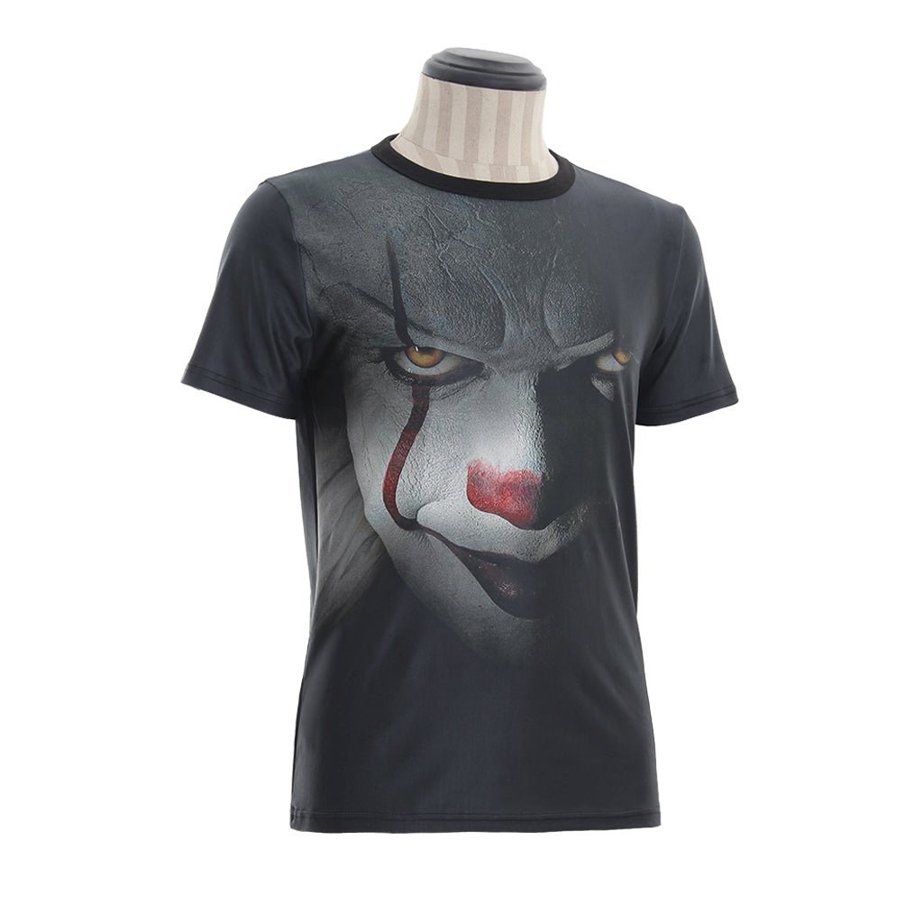 Pennywise the Clown Cosplay Costume T-Shirt - It: Chapter One Official Merch-Astricos
