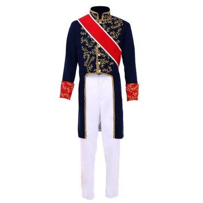 Baroque Rococo Medieval Gentleman Costume | Japanese Minister of Etiquette Court Suit | Custom-Made-Astricos