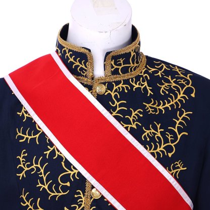 Baroque Rococo Medieval Gentleman Costume | Japanese Minister of Etiquette Court Suit | Custom-Made-Astricos