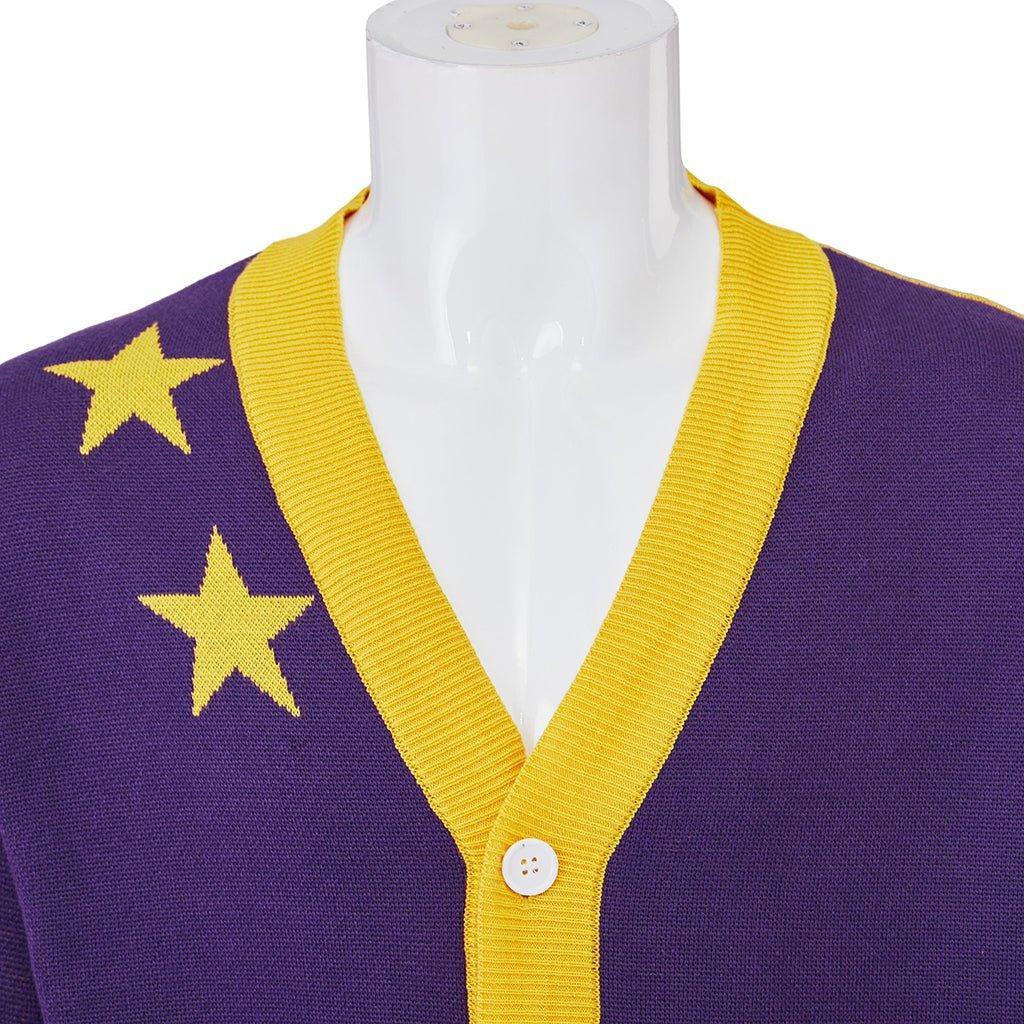 JOJO Guido Mista Golden Wind Knit Sweater - Authentic Cosplay Costume | Astricos-Astricos