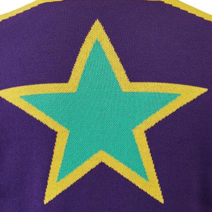 JOJO Guido Mista Golden Wind Knit Sweater - Authentic Cosplay Costume | Astricos-Astricos