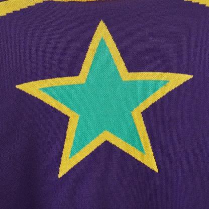 JOJO Guido Mista Golden Wind Knit Sweater - Authentic Cosplay Costume | Astricos-Astricos