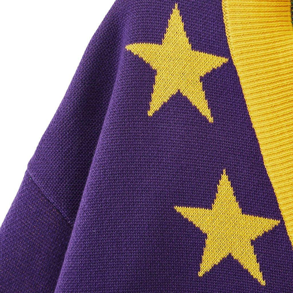 JOJO Guido Mista Golden Wind Knit Sweater - Authentic Cosplay Costume | Astricos-Astricos