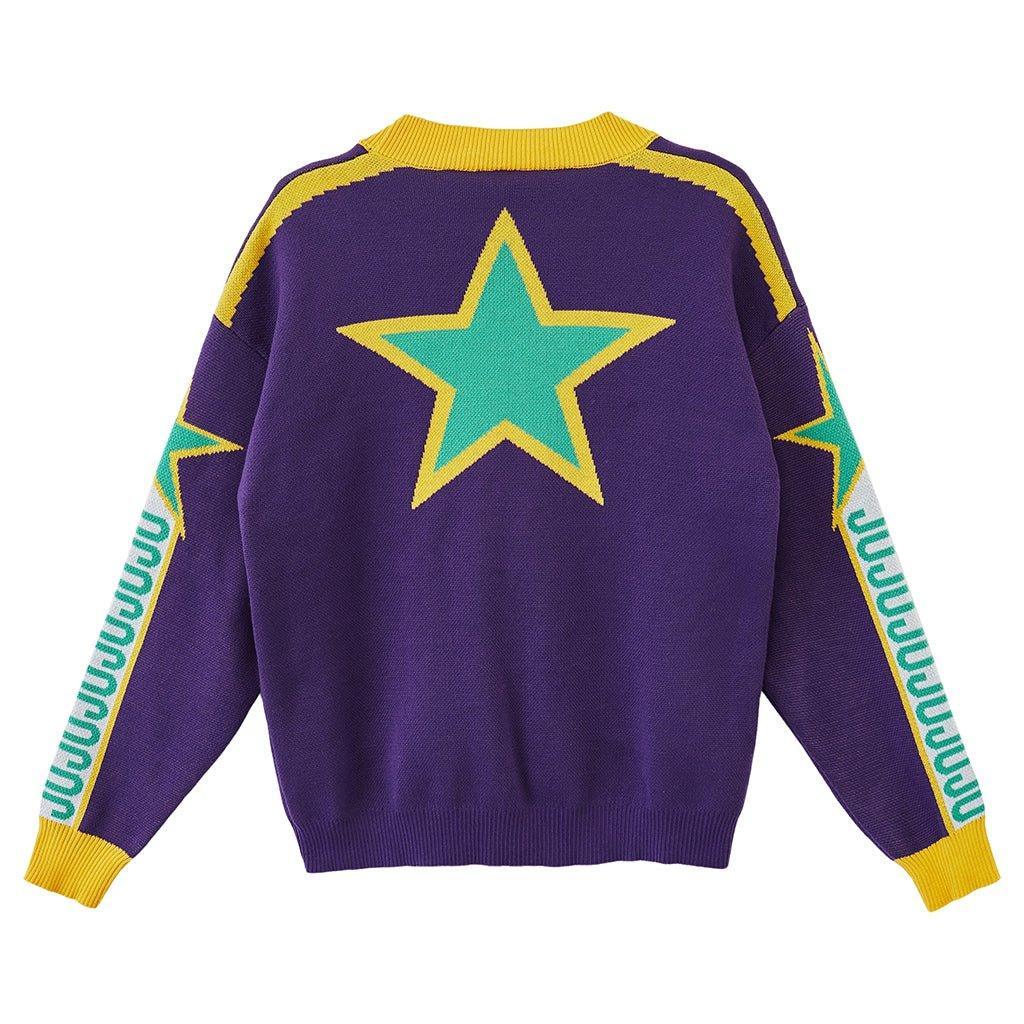 JOJO Guido Mista Golden Wind Knit Sweater - Authentic Cosplay Costume | Astricos-Astricos