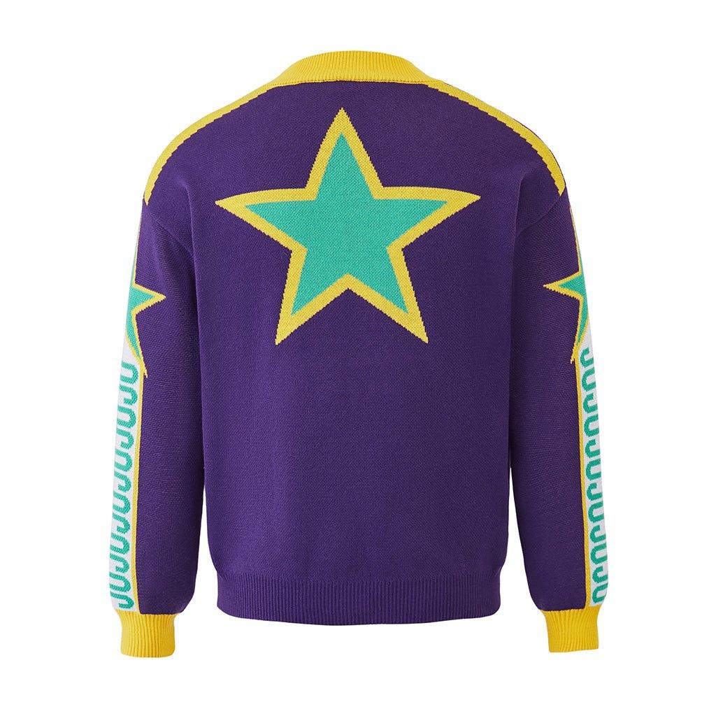 JOJO Guido Mista Golden Wind Knit Sweater - Authentic Cosplay Costume | Astricos-Astricos