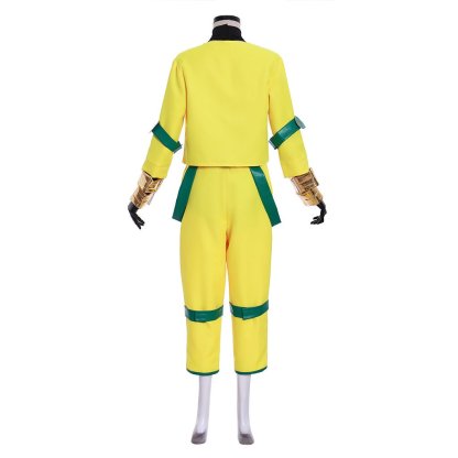 Jojo's Bizarre Adventure Dio Brando Cosplay Costume - Vibrant Yellow Jacket & Pants Set-Astricos