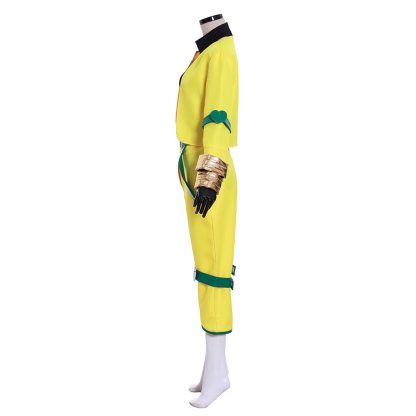 Jojo's Bizarre Adventure Dio Brando Cosplay Costume - Vibrant Yellow Jacket & Pants Set-Astricos
