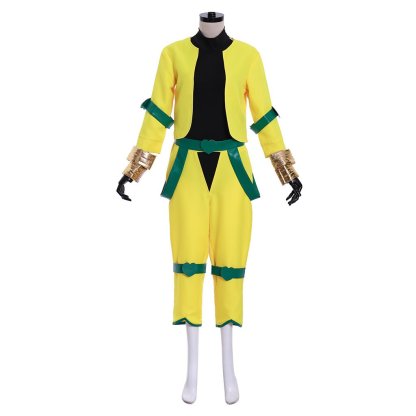 Jojo's Bizarre Adventure Dio Brando Cosplay Costume - Vibrant Yellow Jacket & Pants Set-Astricos