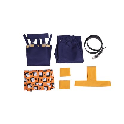 JoJo's Bizarre Adventure Narancia Ghirga Cosplay Costume - Authentic Unisex Anime Uniform-Astricos