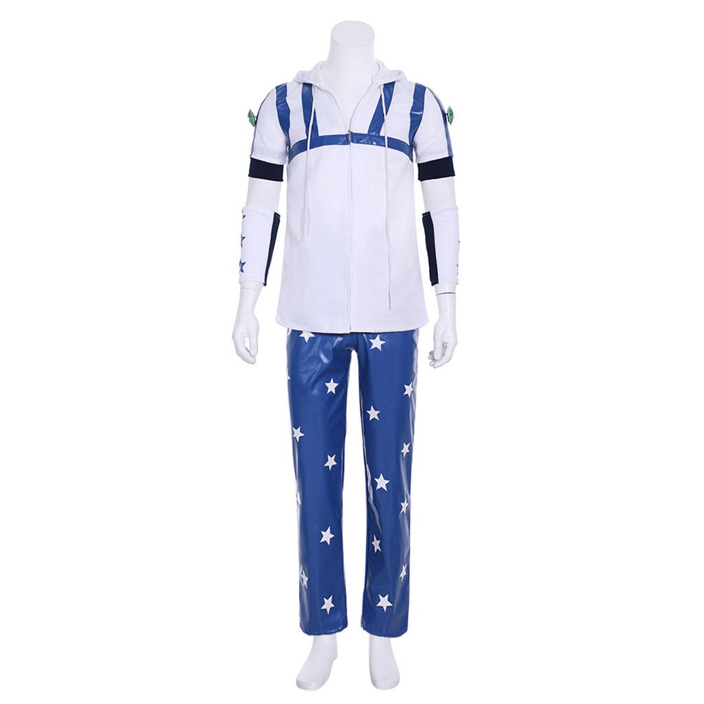 JoJo's Bizarre Adventure Johnny Joestar Cosplay Costume - Authentic Anime Outfit-Astricos
