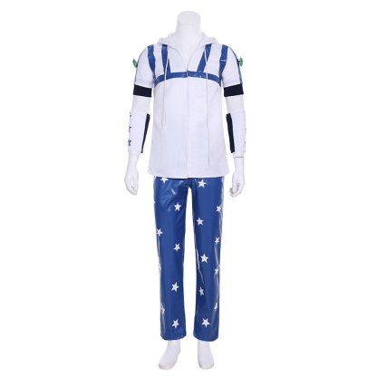 JoJo's Bizarre Adventure Johnny Joestar Cosplay Costume - Authentic Anime Outfit-Astricos