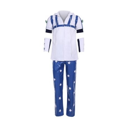 JoJo's Bizarre Adventure Johnny Joestar Cosplay Costume - Authentic Anime Outfit-Astricos
