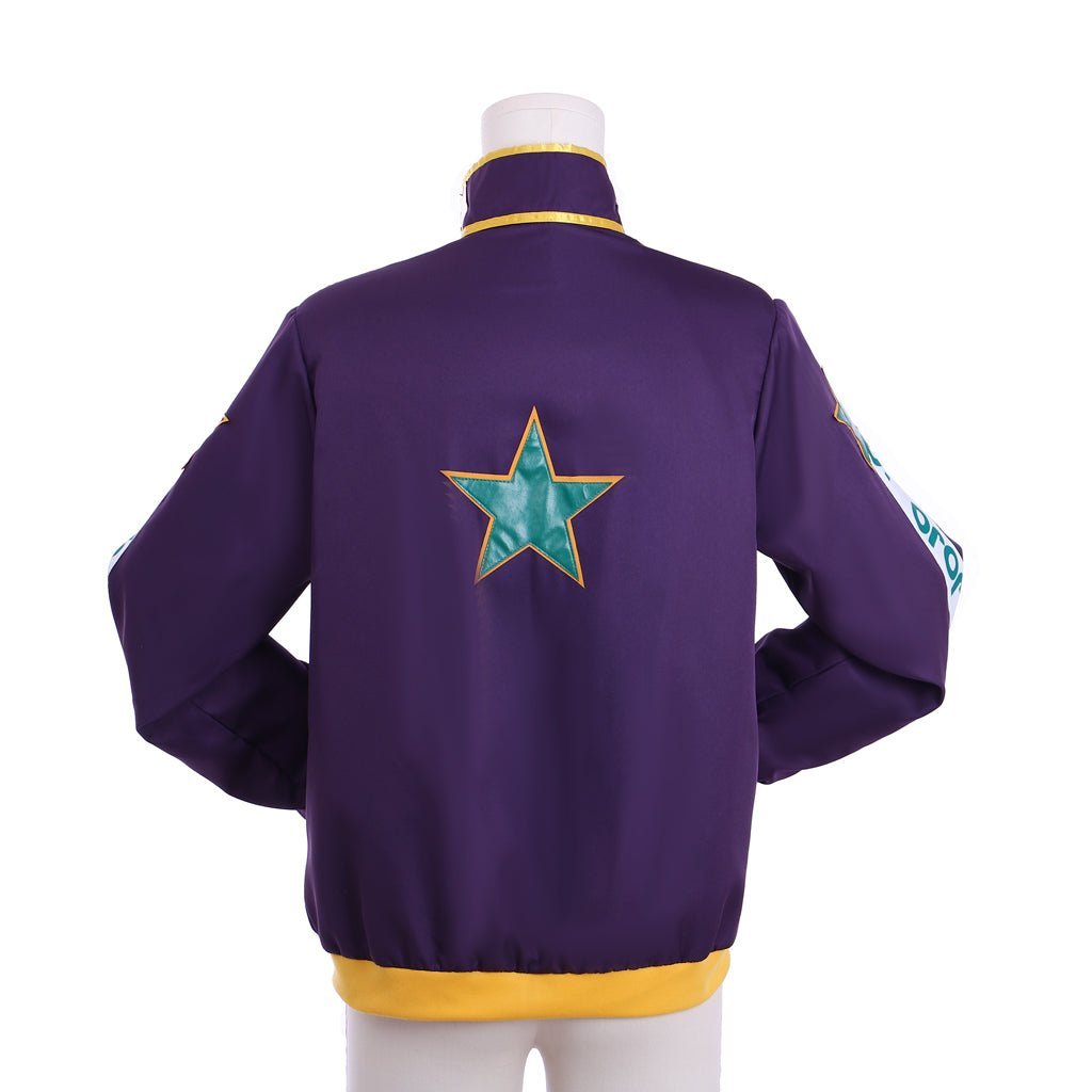 JoJo's Bizarre Adventure Jotaro Kujo Jacket Coat - Premium Cosplay Costume for Anime Fans-Astricos