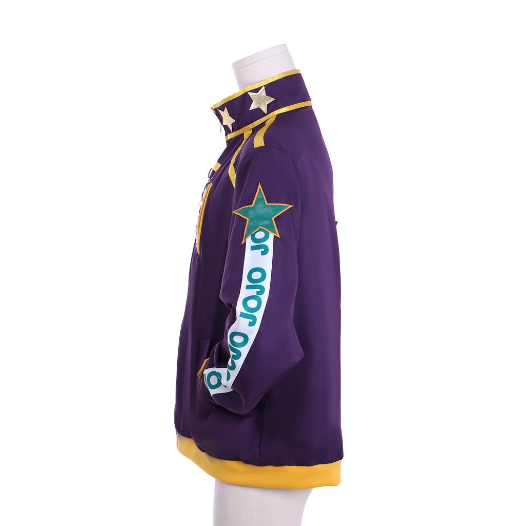 JoJo's Bizarre Adventure Jotaro Kujo Jacket Coat - Premium Cosplay Costume for Anime Fans-Astricos
