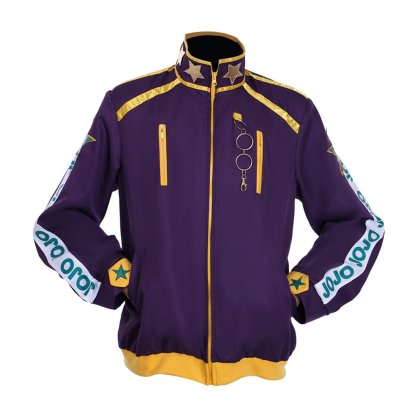 JoJo's Bizarre Adventure Jotaro Kujo Jacket Coat - Premium Cosplay Costume for Anime Fans-Astricos