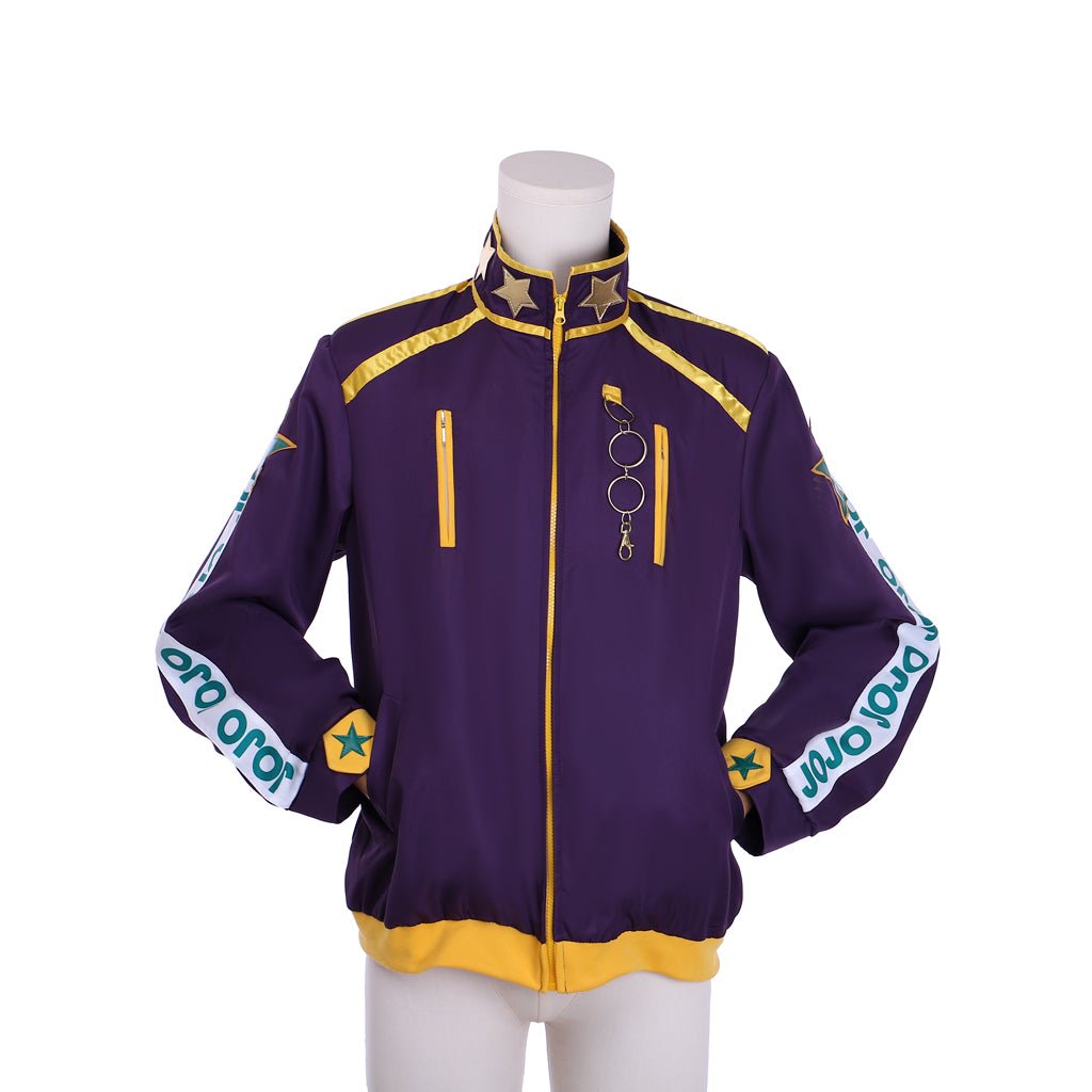 JoJo's Bizarre Adventure Jotaro Kujo Jacket Coat - Premium Cosplay Costume for Anime Fans-Astricos