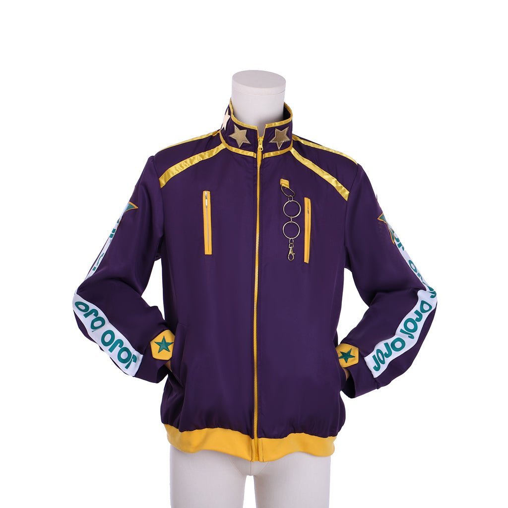 JoJo's Bizarre Adventure Jotaro Kujo Jacket Coat - Premium Cosplay Costume for Anime Fans-Astricos