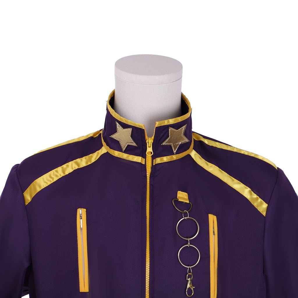JoJo's Bizarre Adventure Jotaro Kujo Jacket Coat - Premium Cosplay Costume for Anime Fans-Astricos