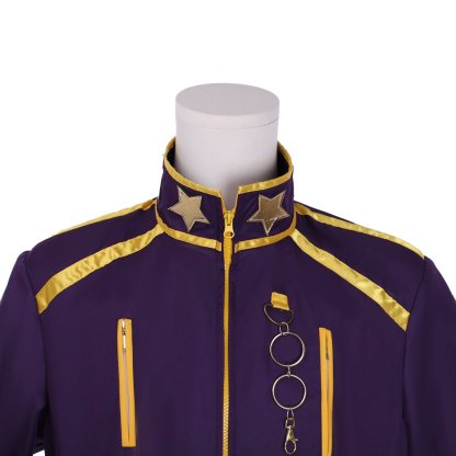 JoJo's Bizarre Adventure Jotaro Kujo Jacket Coat - Premium Cosplay Costume for Anime Fans-Astricos