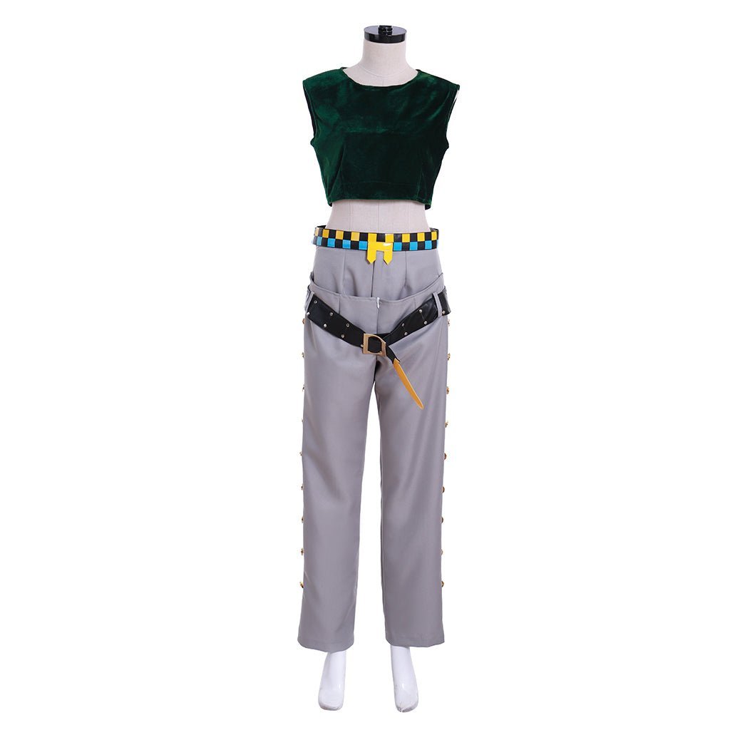 Jojo's Bizarre Adventure Rohan Kishibe Cosplay Costume - Premium Anime Outfit-Astricos