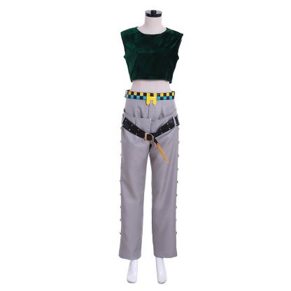 Jojo's Bizarre Adventure Rohan Kishibe Cosplay Costume - Premium Anime Outfit-Astricos