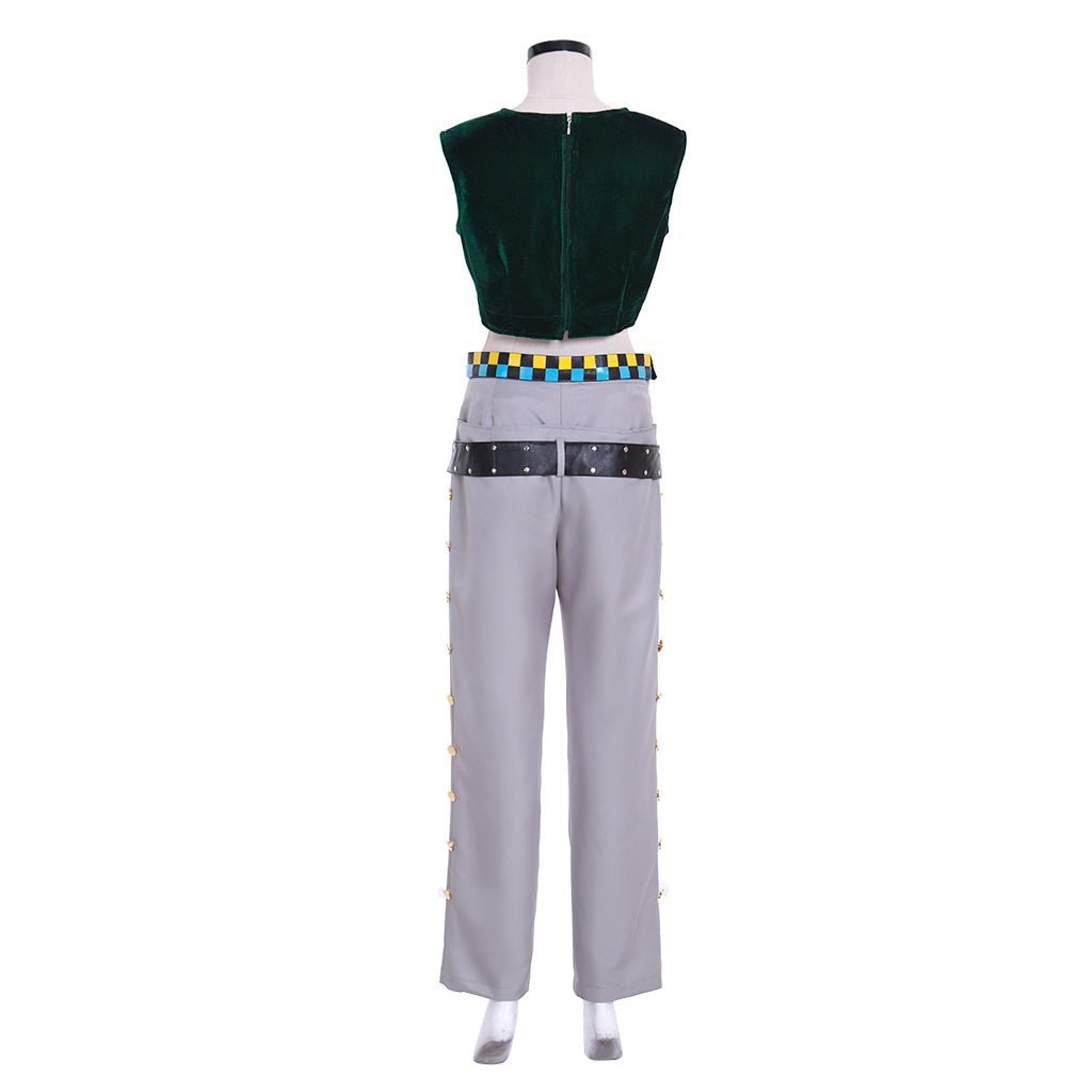 Jojo's Bizarre Adventure Rohan Kishibe Cosplay Costume - Premium Anime Outfit-Astricos