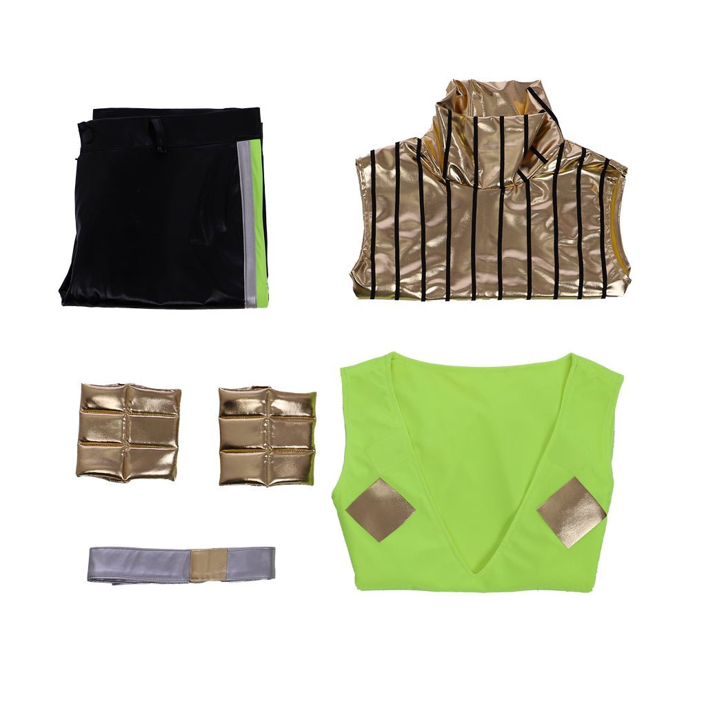 JoJo’s Bizarre Adventure: Stone Ocean Hermes Costello Cosplay Costume - Astricos-Astricos
