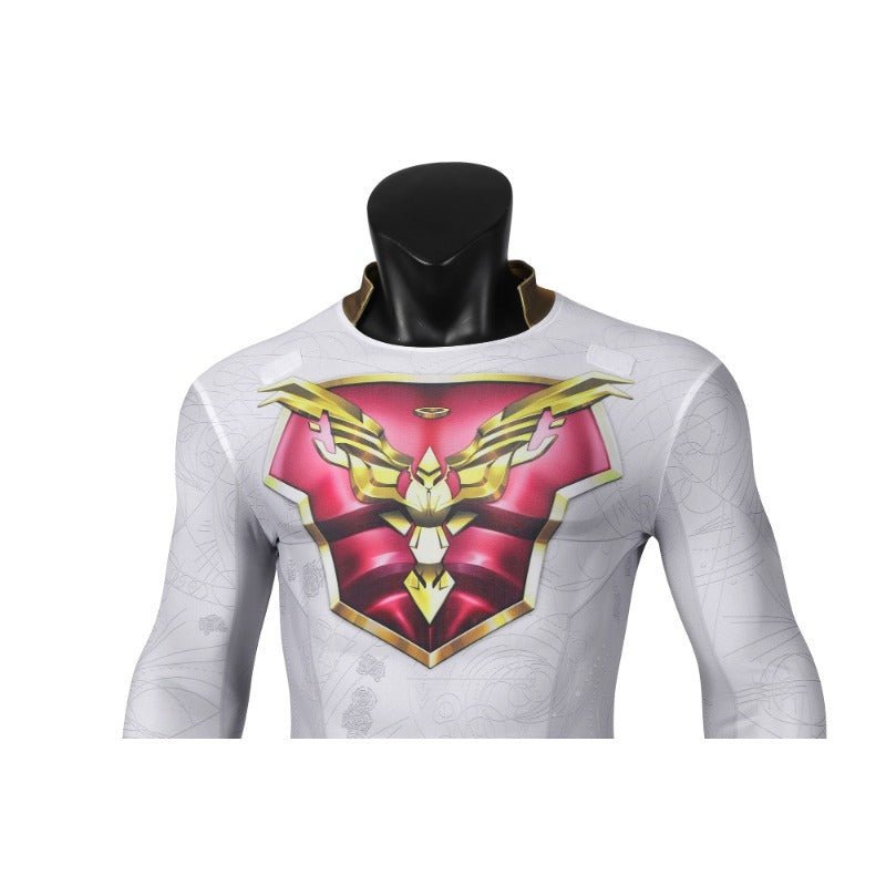 Jupiter's Legacy Sheldon Sampson Cosplay Costume The Utopian Superhero Jumpsuit With Cape - Astricos