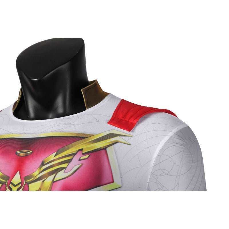 Jupiter's Legacy Sheldon Sampson Cosplay Costume The Utopian Superhero Jumpsuit With Cape - Astricos