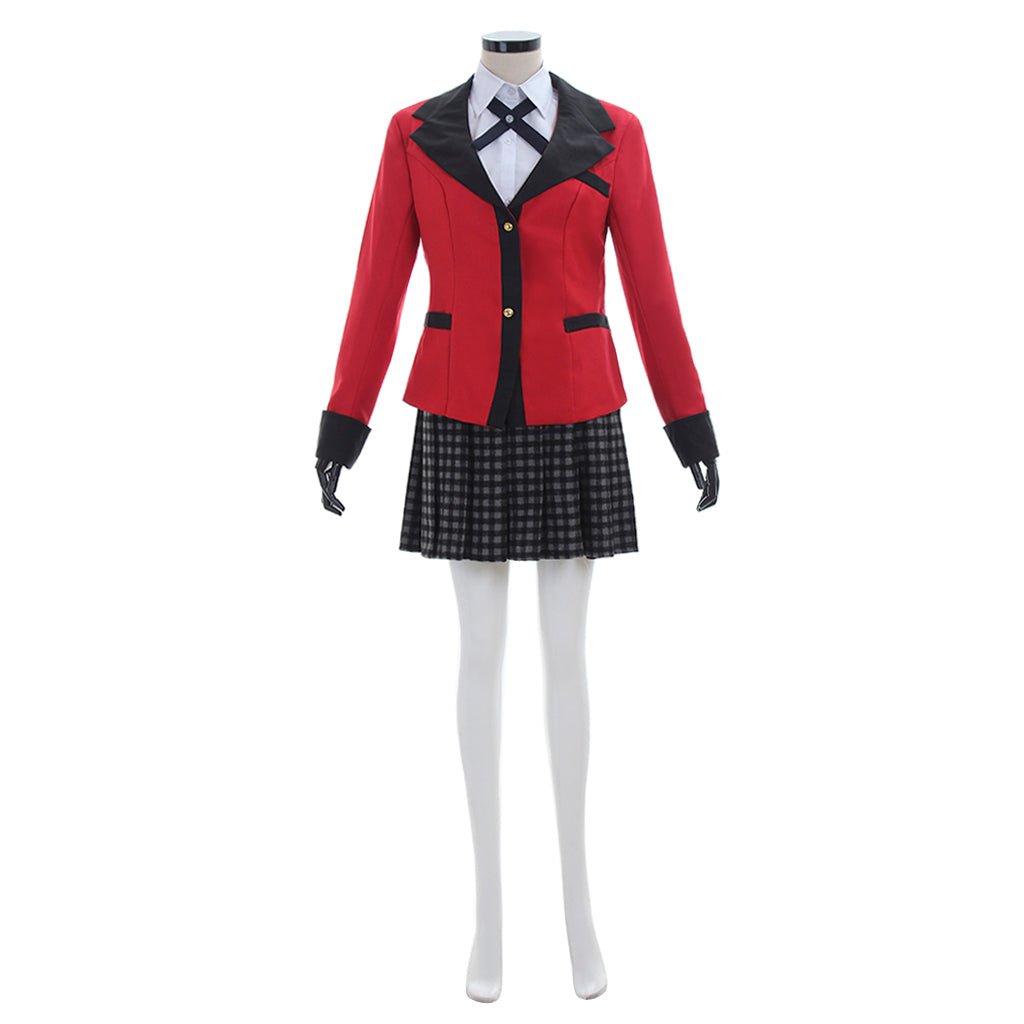 Kakegurui Runa Yomozuki Cosplay Costume - Authentic Anime Outfit-Astricos