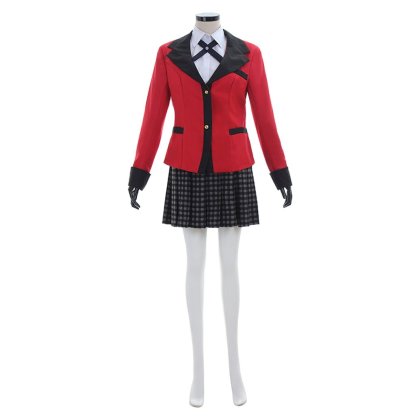 Kakegurui Runa Yomozuki Cosplay Costume - Authentic Anime Outfit-Astricos