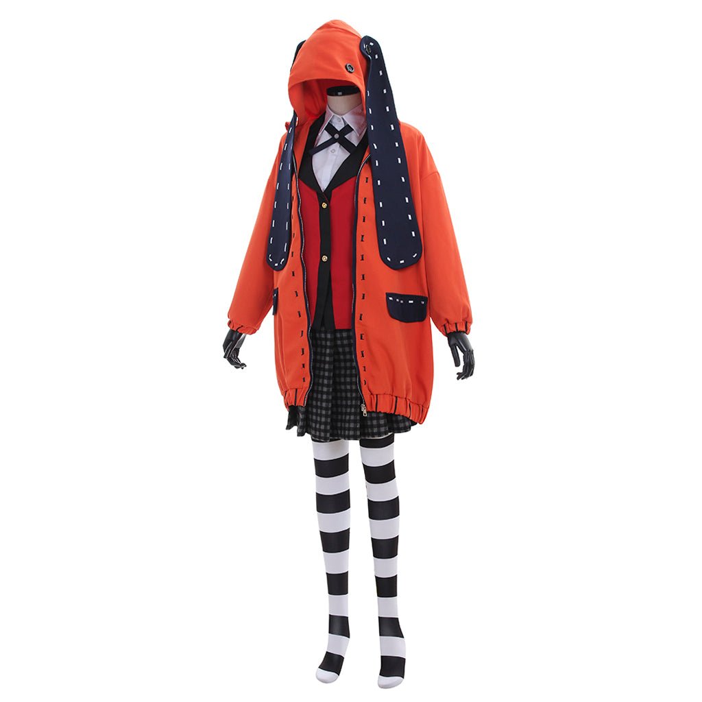 Kakegurui Runa Yomozuki Cosplay Costume - Authentic Anime Outfit-Astricos