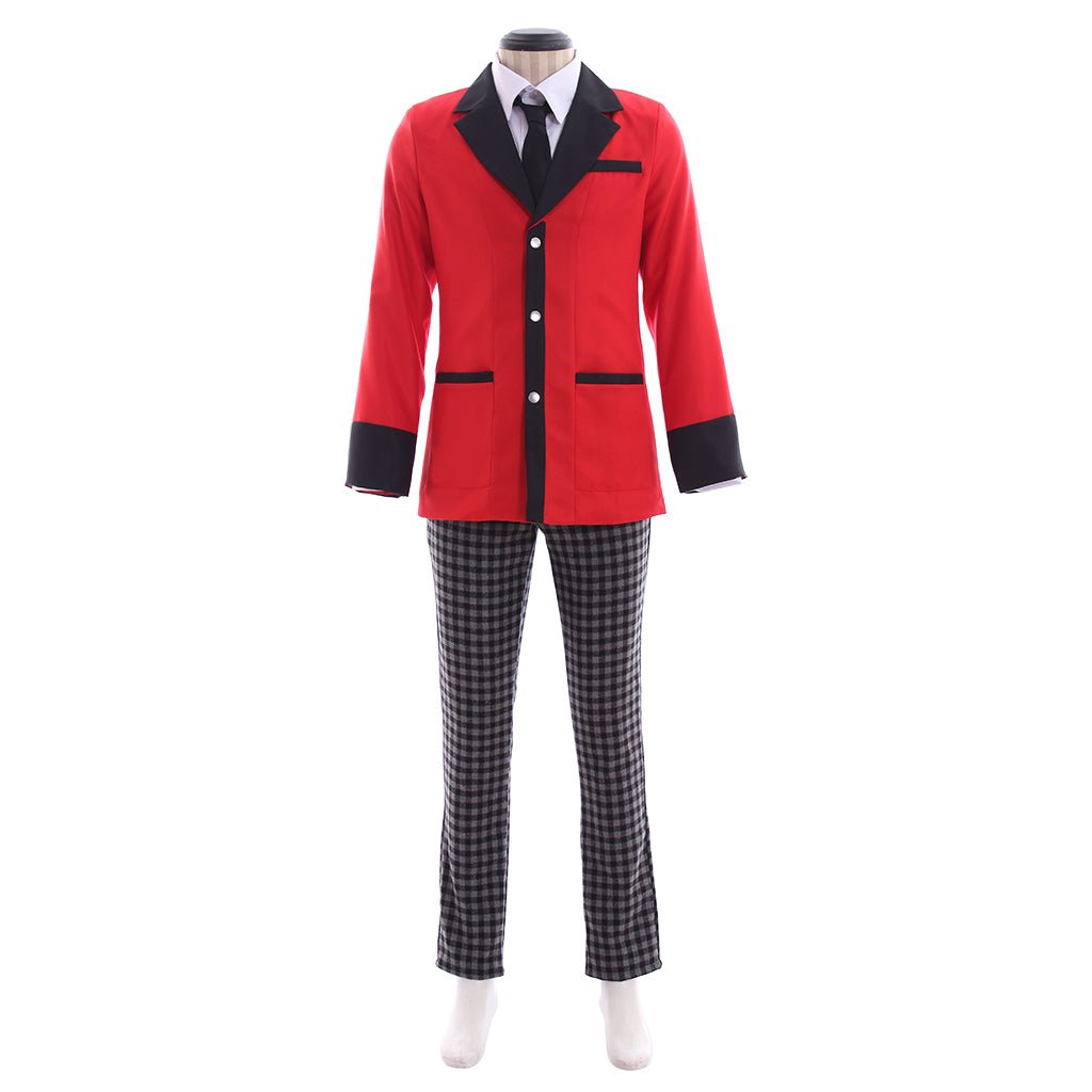 Kakegurui Ryota Suzui & Kaede Manyuda Cosplay Costume - Premium Quality | Astricos-Astricos