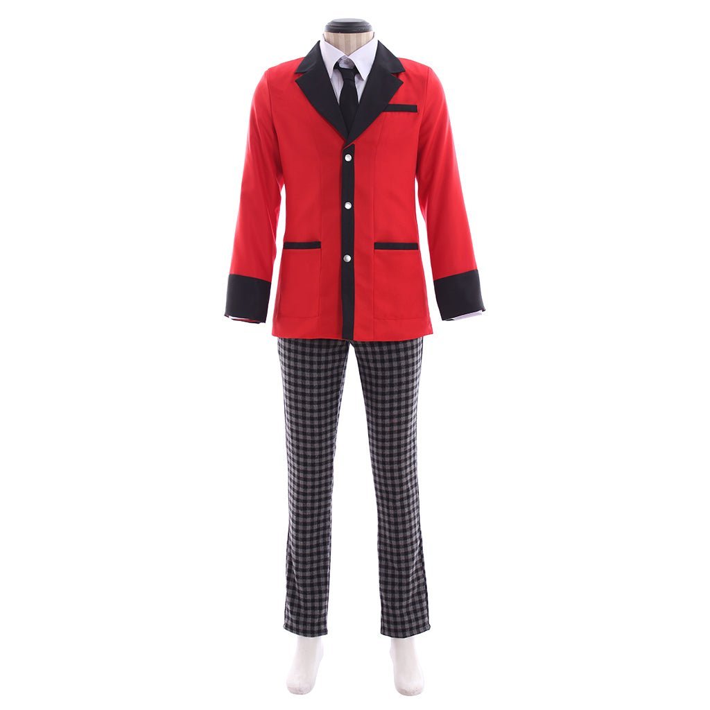 Kakegurui Ryota Suzui & Kaede Manyuda Cosplay Costume - Premium Quality | Astricos-Astricos