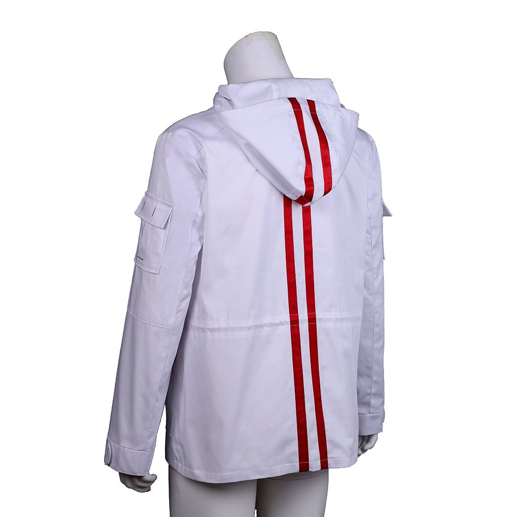 Kamen Rider Go Shijima White Jacket Coat - Authentic Anime Cosplay Outfit | Astricos-Astricos