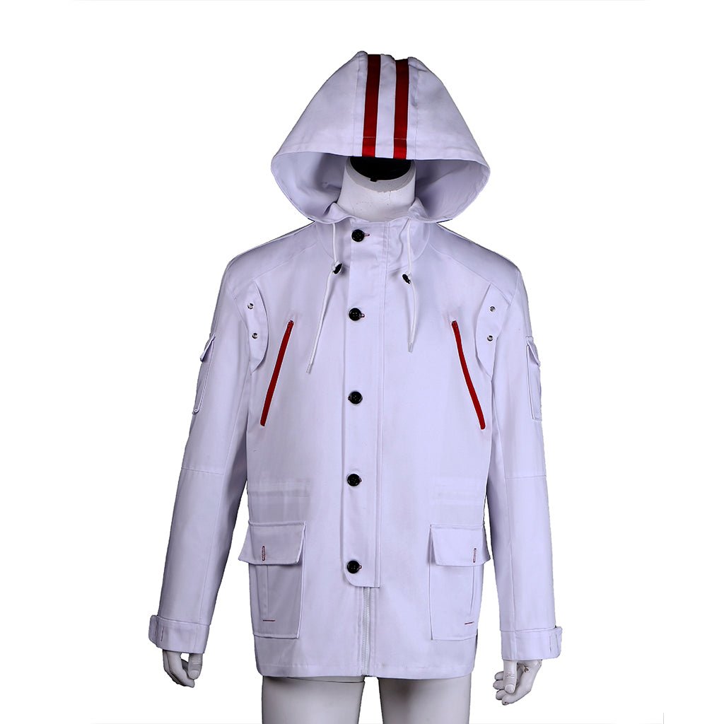 Kamen Rider Go Shijima White Jacket Coat - Authentic Anime Cosplay Outfit | Astricos-Astricos