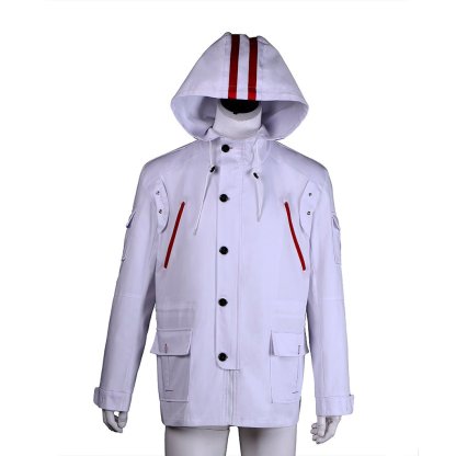 Kamen Rider Go Shijima White Jacket Coat - Authentic Anime Cosplay Outfit | Astricos-Astricos