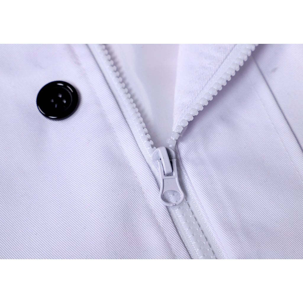 Kamen Rider Go Shijima White Jacket Coat - Authentic Anime Cosplay Outfit | Astricos-Astricos