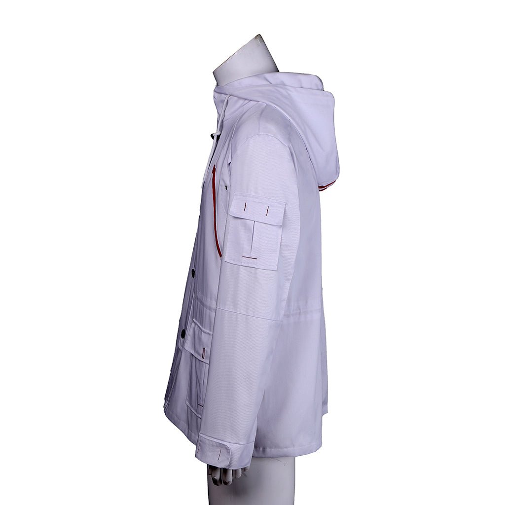Kamen Rider Go Shijima White Jacket Coat - Authentic Anime Cosplay Outfit | Astricos-Astricos