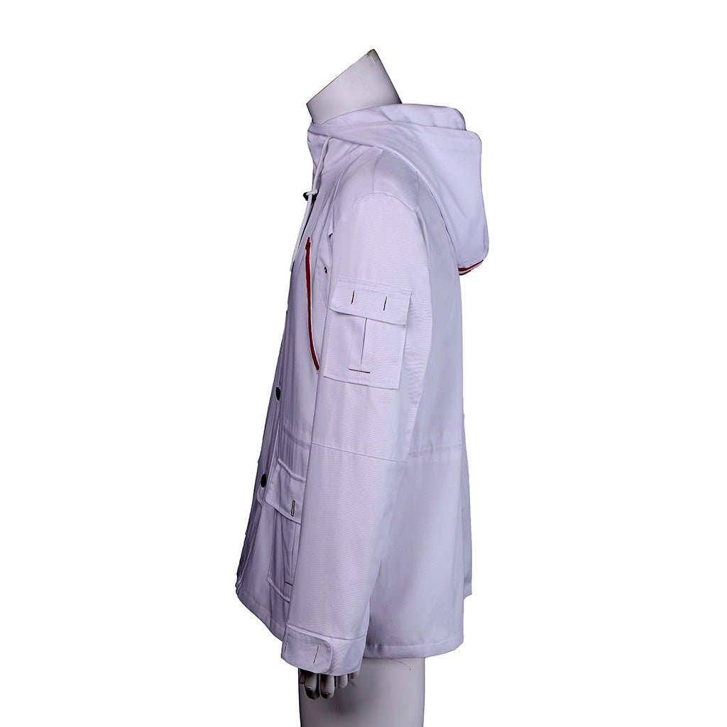 Kamen Rider Go Shijima White Jacket Coat - Authentic Anime Cosplay Outfit | Astricos-Astricos