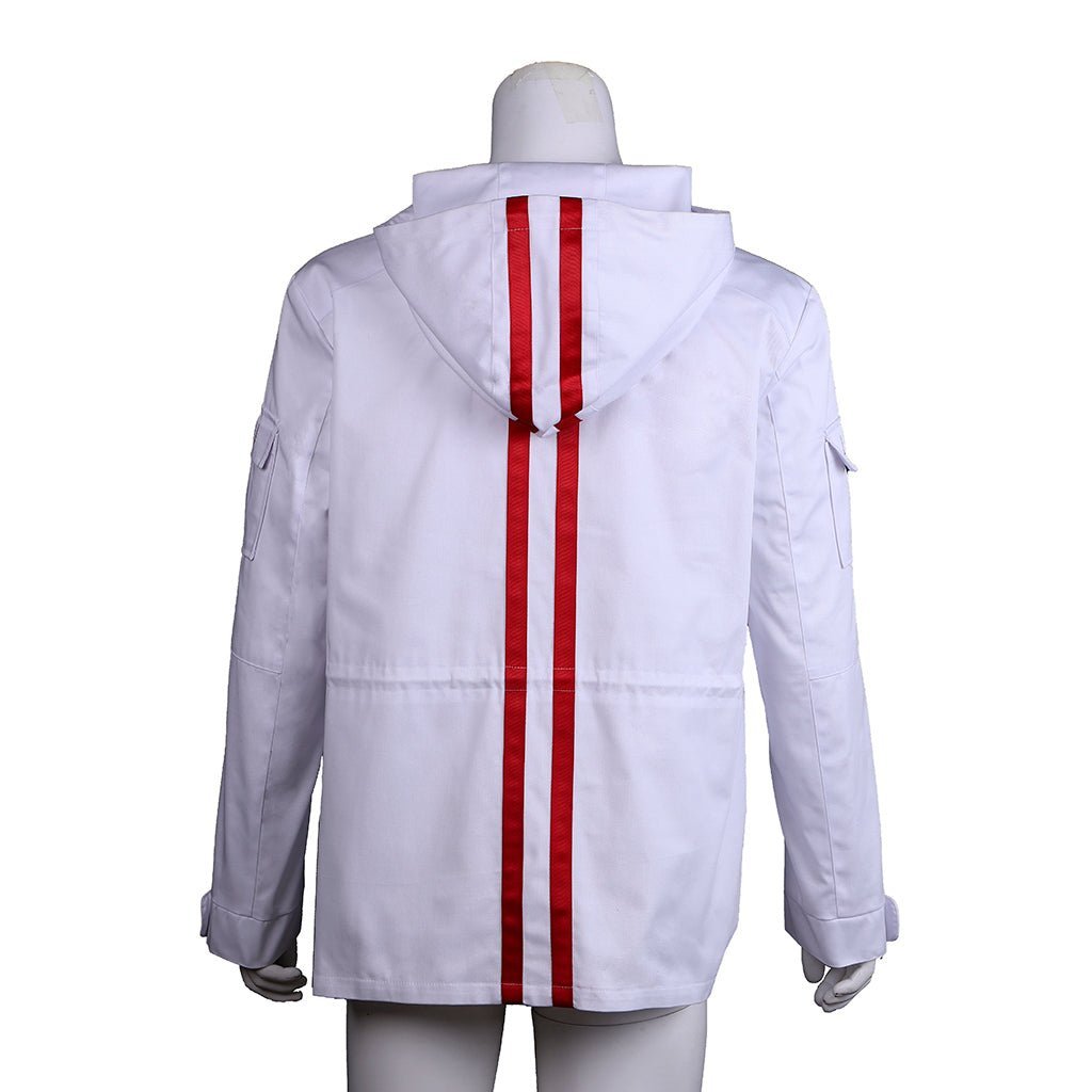 Kamen Rider Go Shijima White Jacket Coat - Authentic Anime Cosplay Outfit | Astricos-Astricos