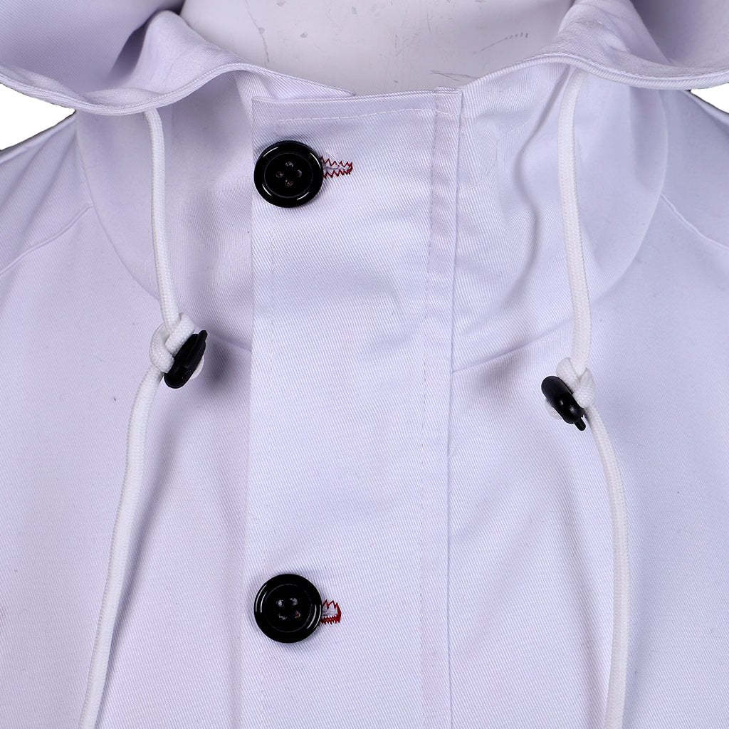 Kamen Rider Go Shijima White Jacket Coat - Authentic Anime Cosplay Outfit | Astricos-Astricos