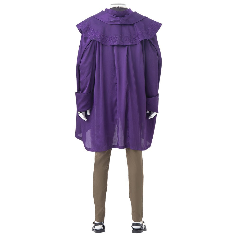 Kang the Conqueror Costume Loki Cosplay Halloween Uniform With Purple Cloak - Astricos