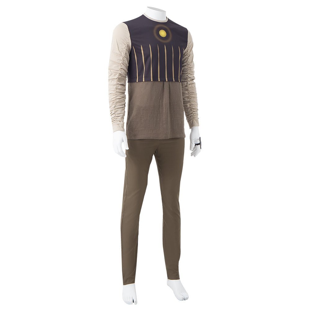 Kang the Conqueror Costume Loki Cosplay Halloween Uniform With Purple Cloak - Astricos