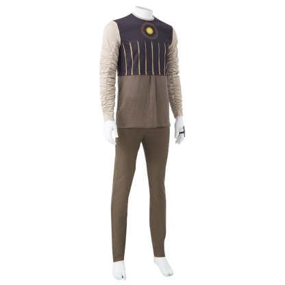 Kang the Conqueror Costume Loki Cosplay Halloween Uniform With Purple Cloak - Astricos