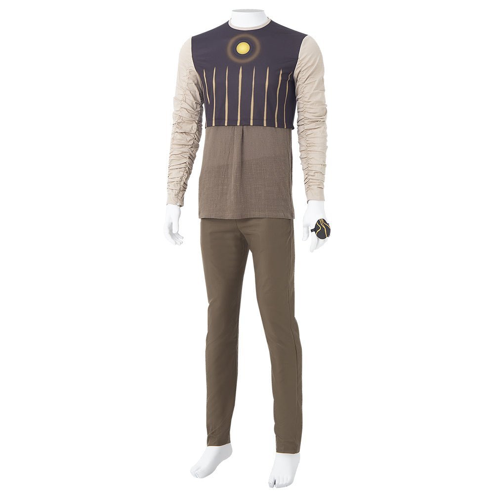 Kang the Conqueror Costume Loki Cosplay Halloween Uniform With Purple Cloak - Astricos