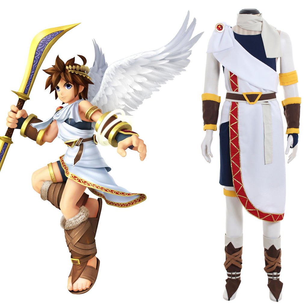 Angel Pit Cosplay Costume - Kid Icarus: Uprising Palutena's Mirror Outfit-Astricos