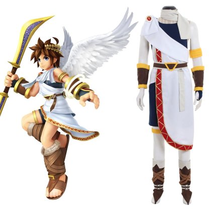 Angel Pit Cosplay Costume - Kid Icarus: Uprising Palutena's Mirror Outfit-Astricos